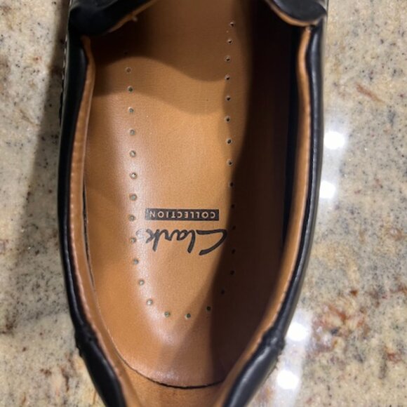 Clark's Collection - Black - Slip-ons - New! Men's, Size 8 - Picture 6 of 7
